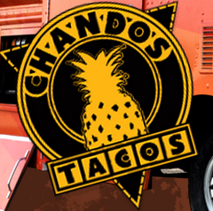 This image logo is used for Chando's Tacos link button